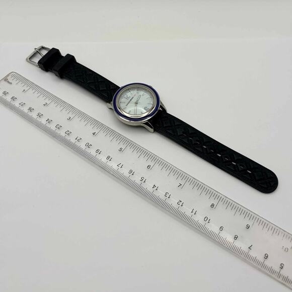 Silver & Blue Issac Mizrahi Watch - Picture 4 of 4